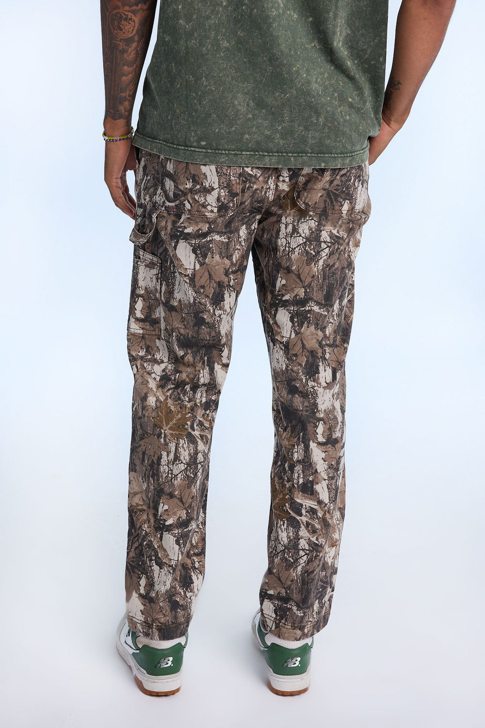 Pantalon de charpentier en sergé homme Pantalon de charpentier en sergé homme