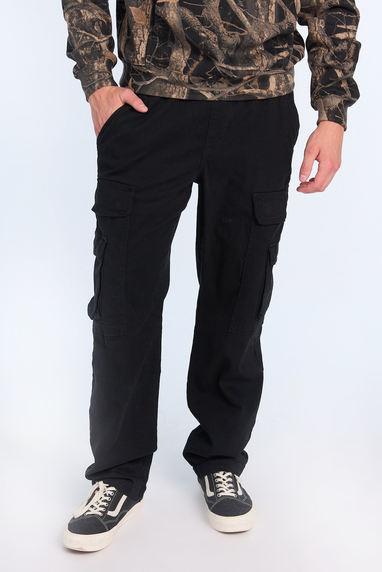 Mens Loose 4-Pocket Cargo Pant - /