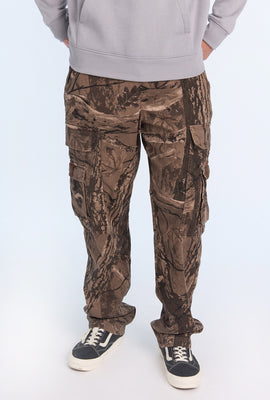 Mens Loose 4-Pocket Cargo Pant