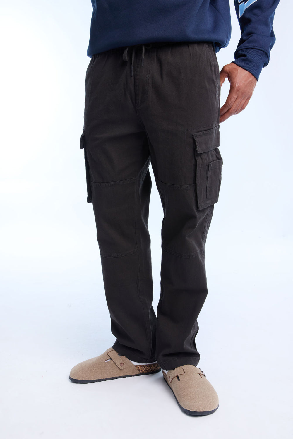 Pantalon cargo utilitaire ample homme Pantalon cargo utilitaire ample homme