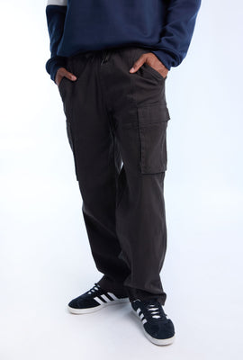 Mens Super Baggy Twill Cargo Pant