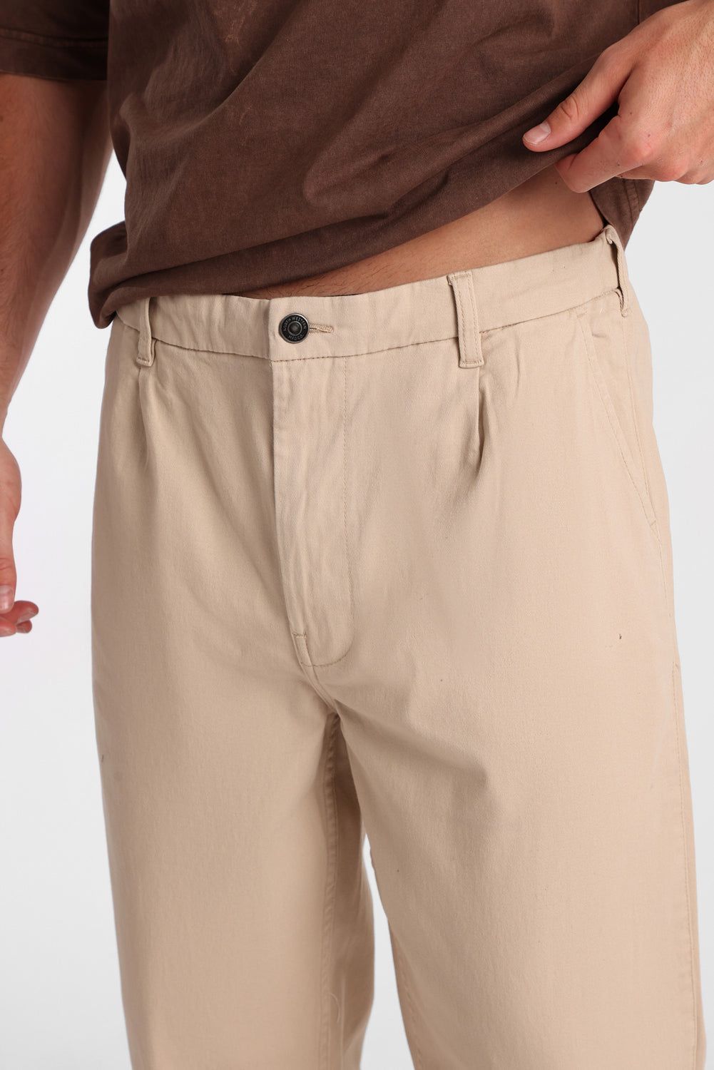 Loose Twill Pleated Pants Loose Twill Pleated Pants