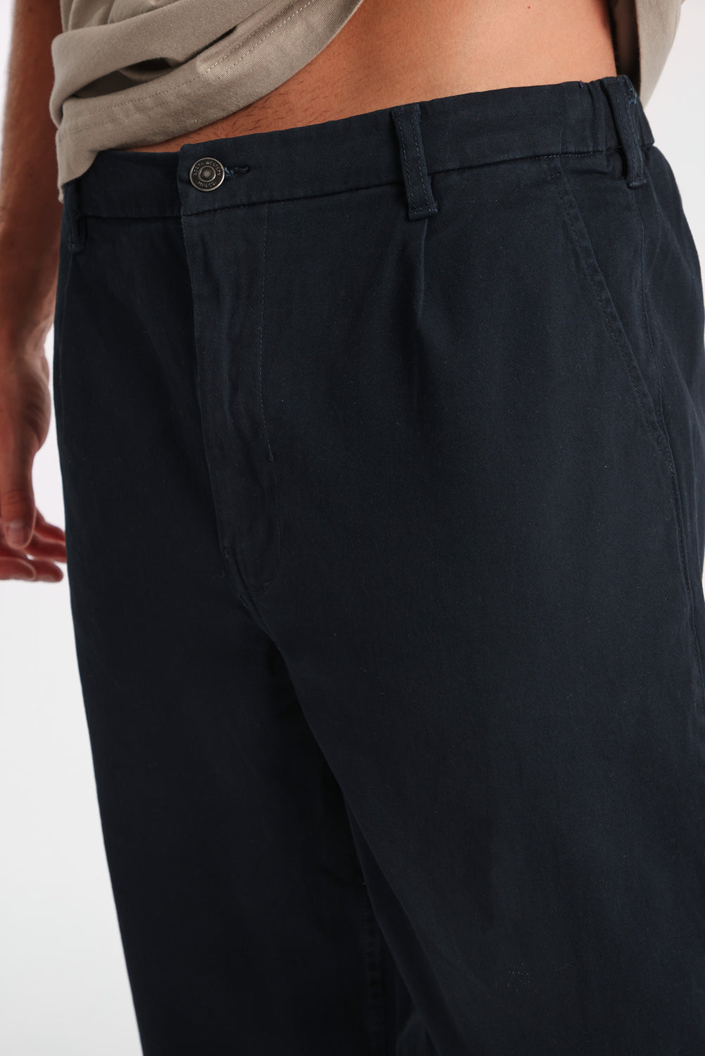 Loose Twill Pleated Pants Loose Twill Pleated Pants