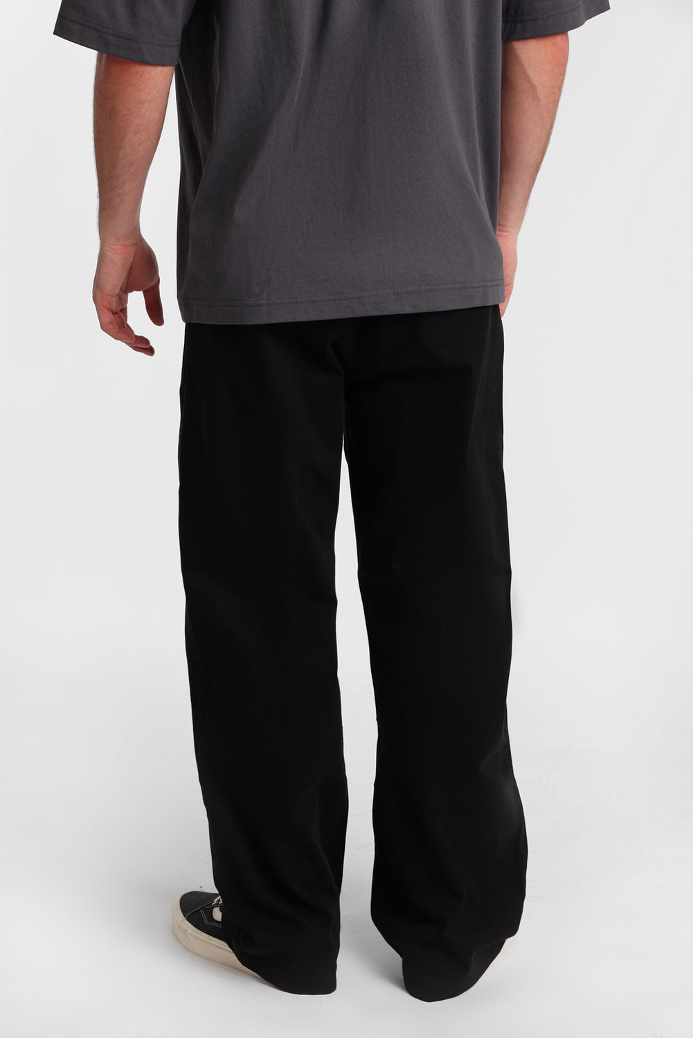 Pantalon ample en sergé Pantalon ample en sergé