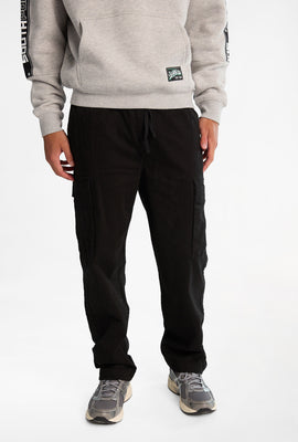 Cargo Baggy Embroidered Twill Pants