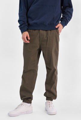 Relaxed Twill Joggers
