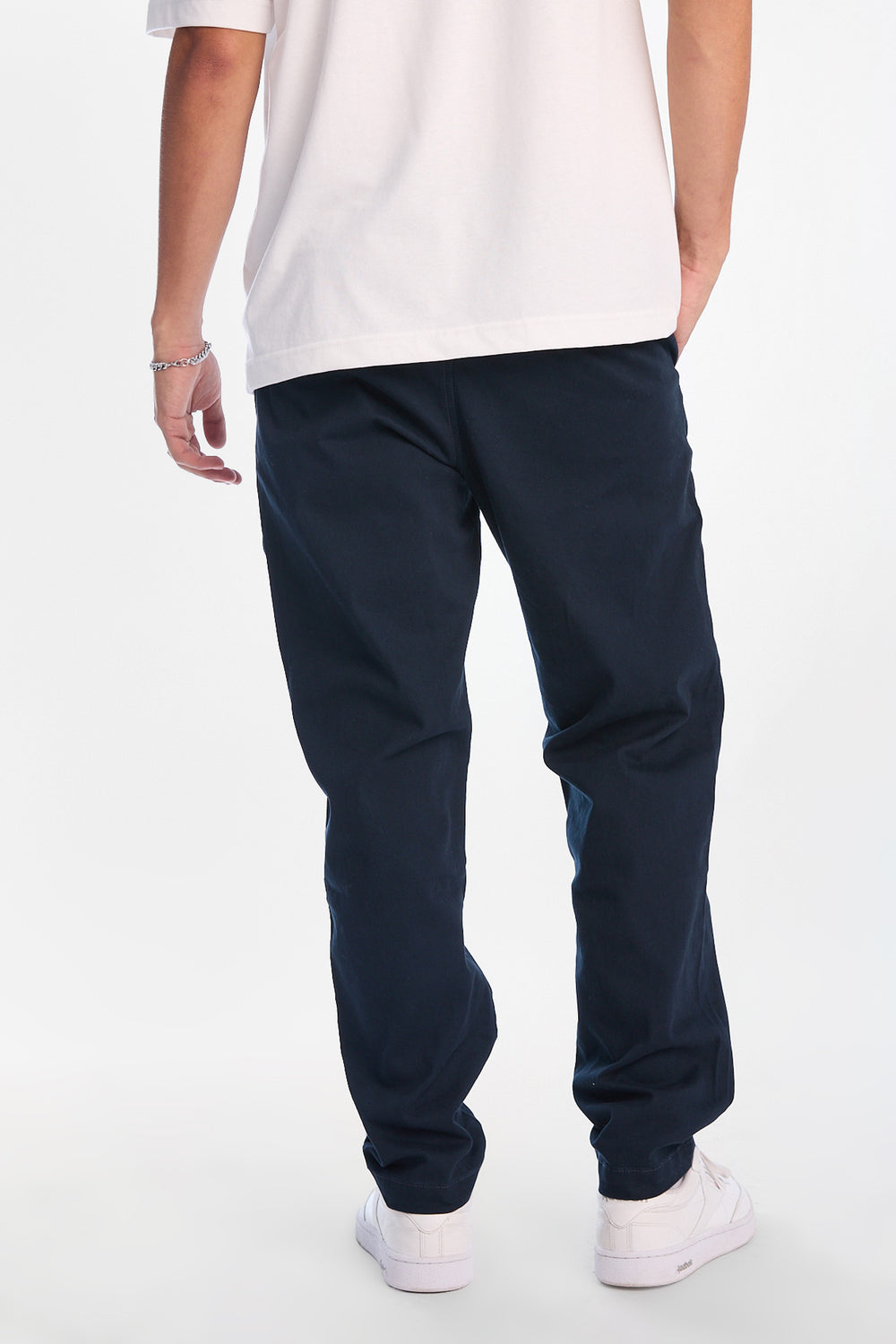 Pantalon décontracté en sergé Pantalon décontracté en sergé