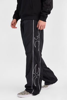 Pantalon de survêtement en nylon ample Arsenic