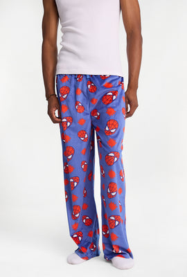 Pantalon pyjama en molleton soyeux imprimé Spider-Man