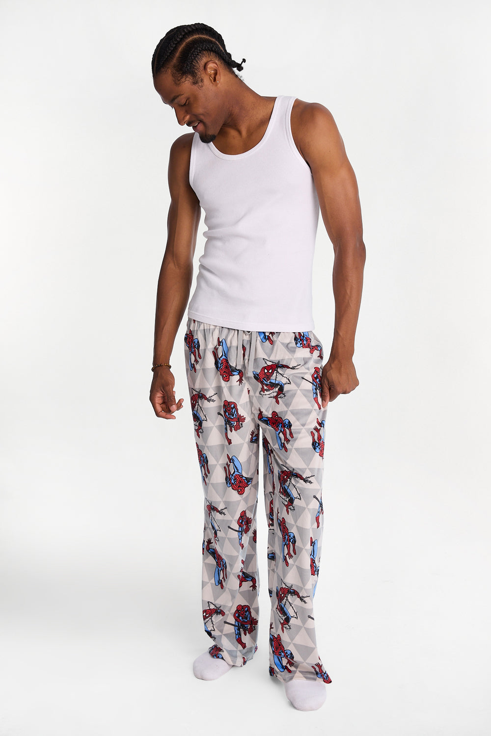 Spider-Man Web Silky Fleece Pajama Pants Spider-Man Web Silky Fleece Pajama Pants