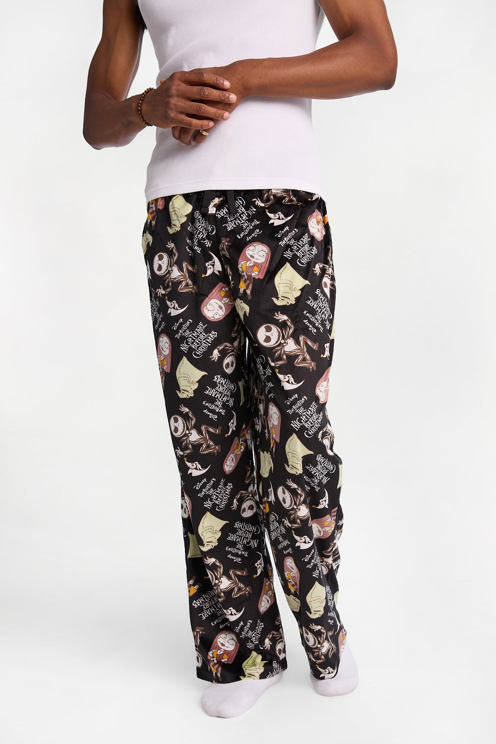 The Nightmare Before Christmas Jack & Sally Silky Fleece Pajama Pants The Nightmare Before Christmas Jack & Sally Silky Fleece Pajama Pants