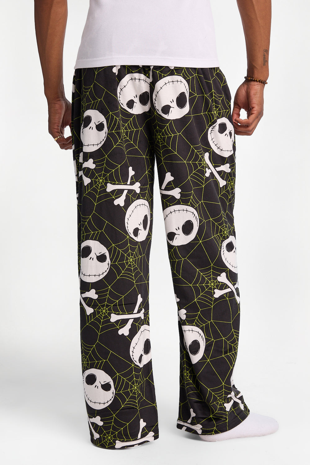 Pantalon pyjama en molleton soyeux imprimé L'Étrange Noël de Monsieur Jack Pantalon pyjama en molleton soyeux imprimé L'Étrange Noël de Monsieur Jack