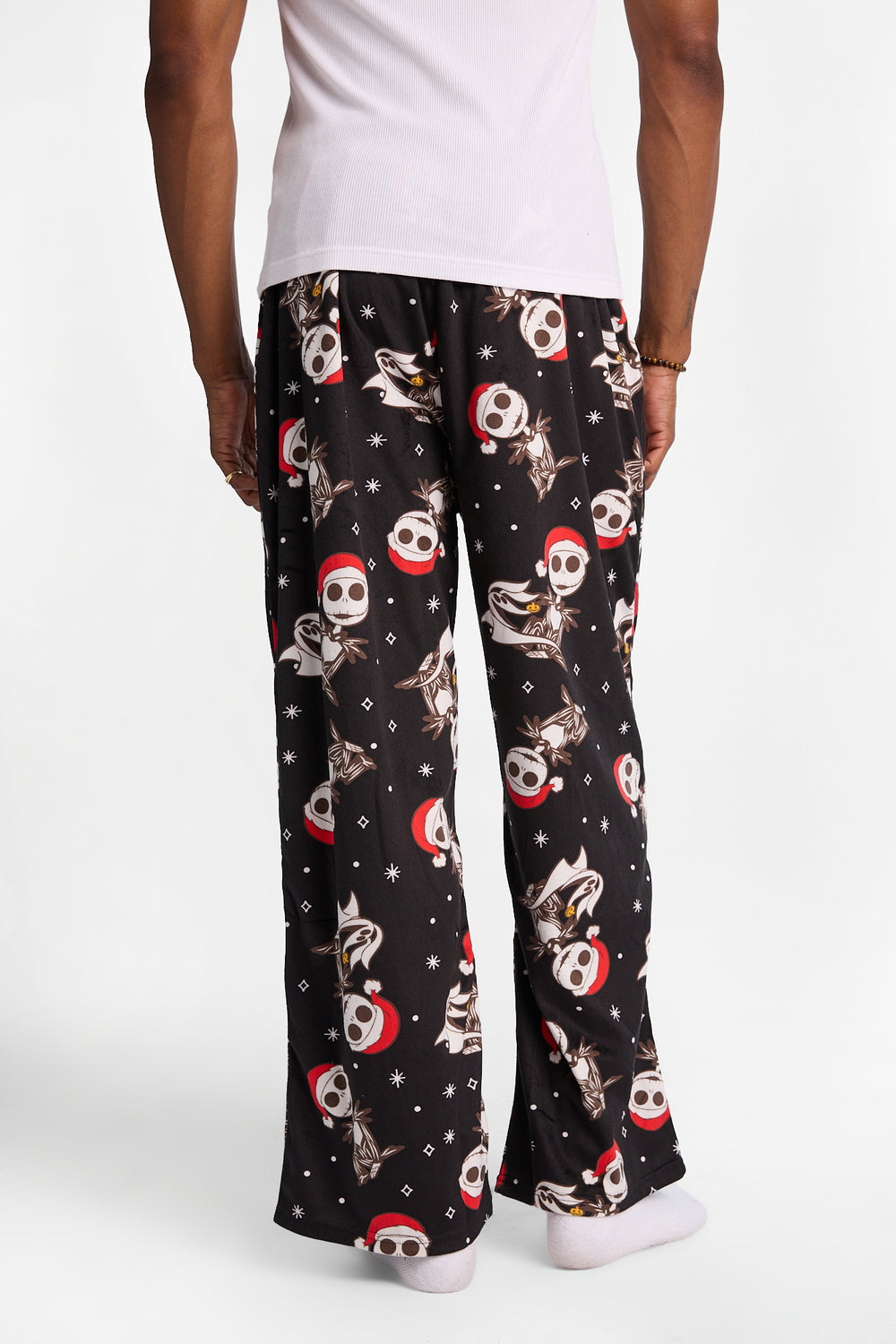 The Nightmare Before Christmas Santa Hat Silky Fleece Pajama Pants The Nightmare Before Christmas Santa Hat Silky Fleece Pajama Pants