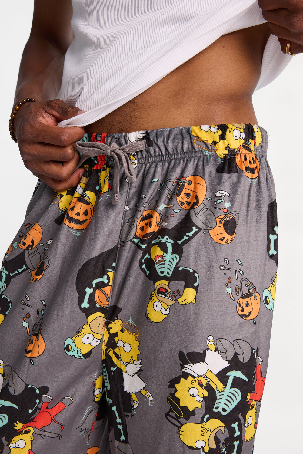 Spooky Simpsons Silky Fleece Pajama Pants Spooky Simpsons Silky Fleece Pajama Pants