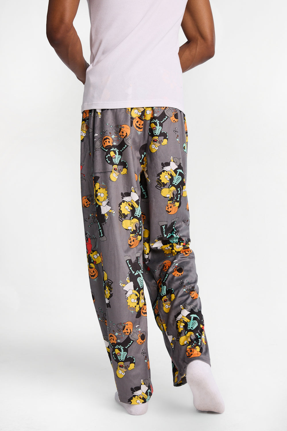 Spooky Simpsons Silky Fleece Pajama Pants Spooky Simpsons Silky Fleece Pajama Pants