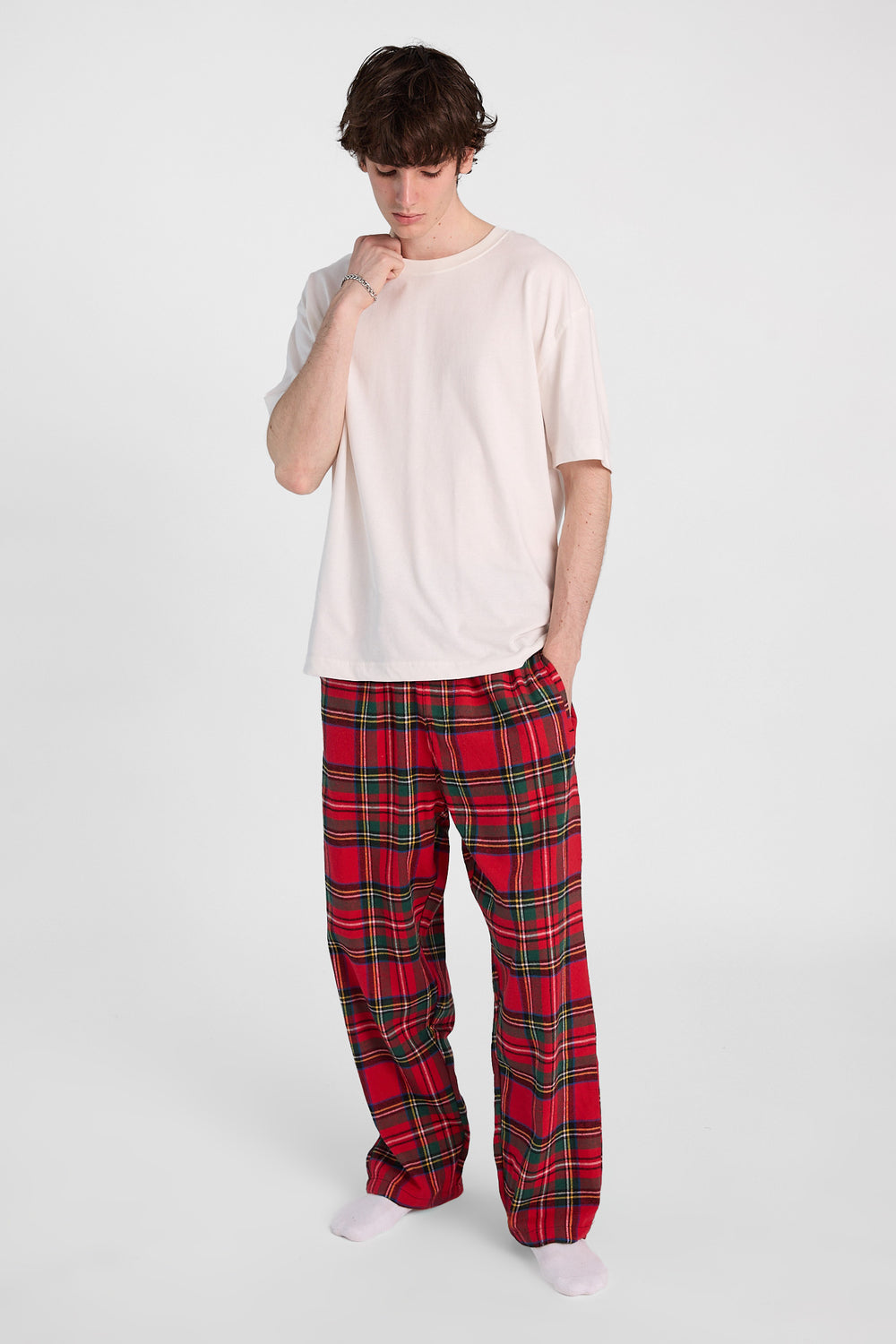 Pantalon de pyjama classique à carreaux Tartan Pantalon de pyjama classique à carreaux Tartan