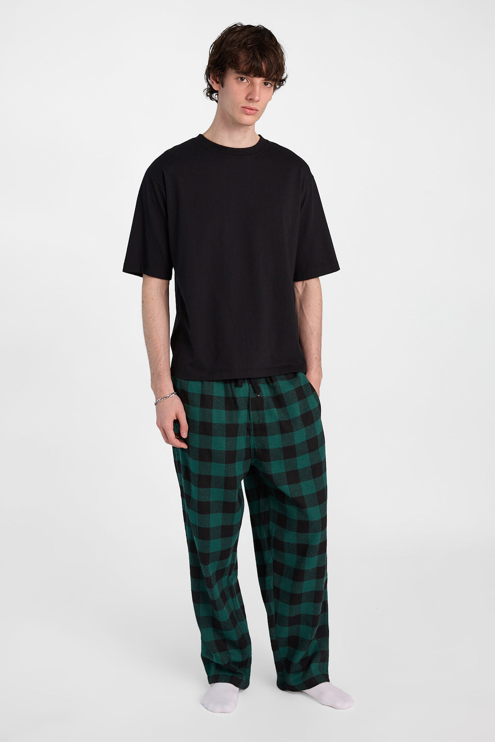 Classic Check Plaid Pajama Pants Classic Check Plaid Pajama Pants