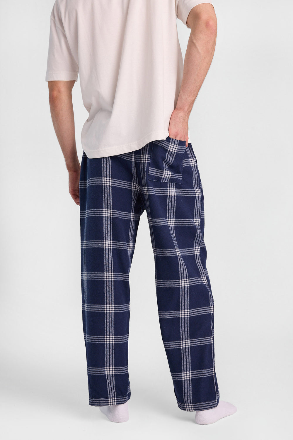 Classic Windowpane Plaid Pajama Pants Classic Windowpane Plaid Pajama Pants