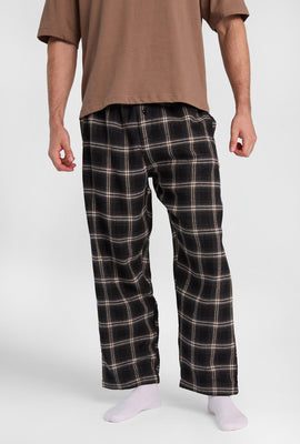 Classic Windowpane Plaid Pajama Pants