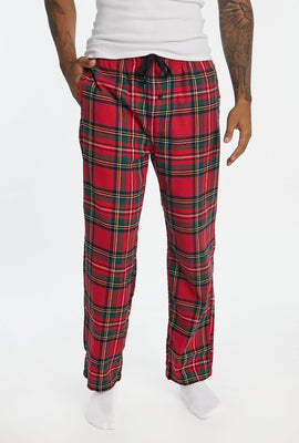 Mens Tartan Plaid Classic Pajama Pant