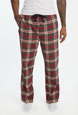 Mens Tartan Plaid Classic Pajama Pant