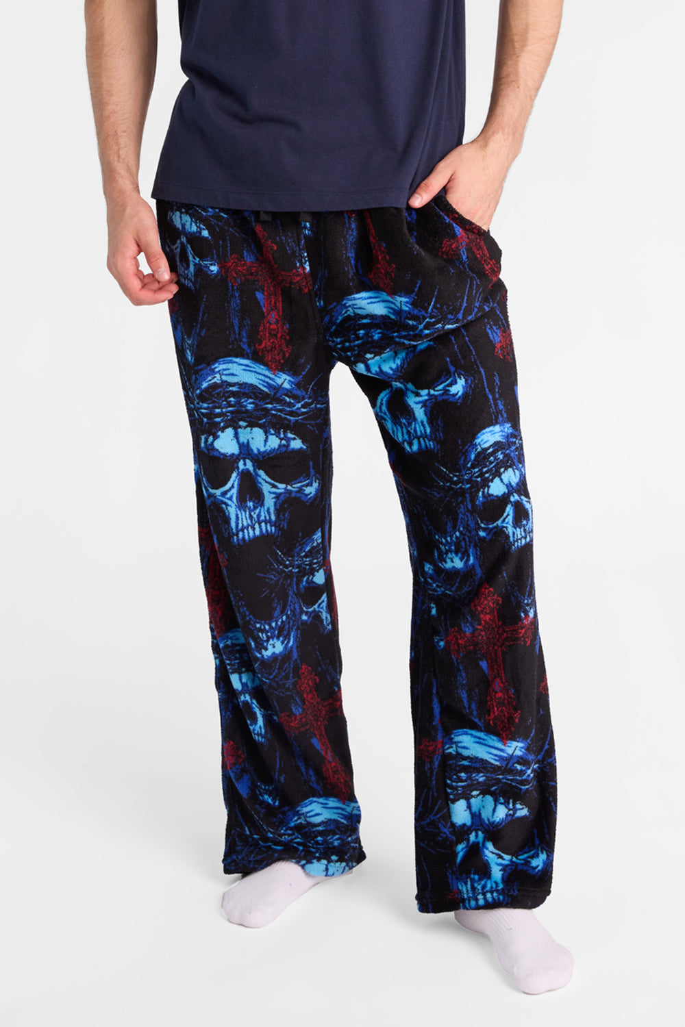 Pantalon de pyjama à imprimé de Faucheur Arsenic Pantalon de pyjama à imprimé de Faucheur Arsenic