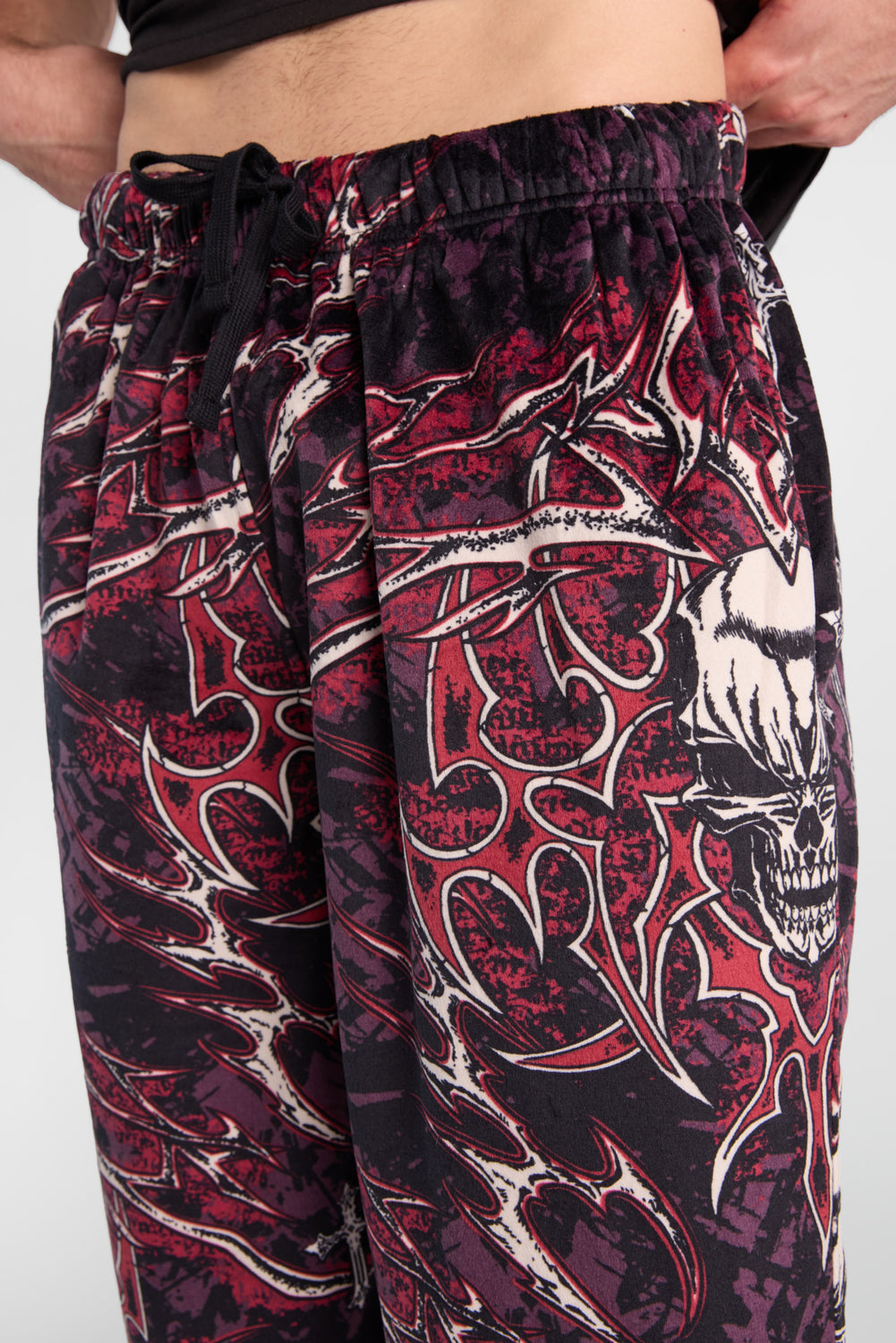 Arsenic Skulls & Crosses Pajama Pants Arsenic Skulls & Crosses Pajama Pants