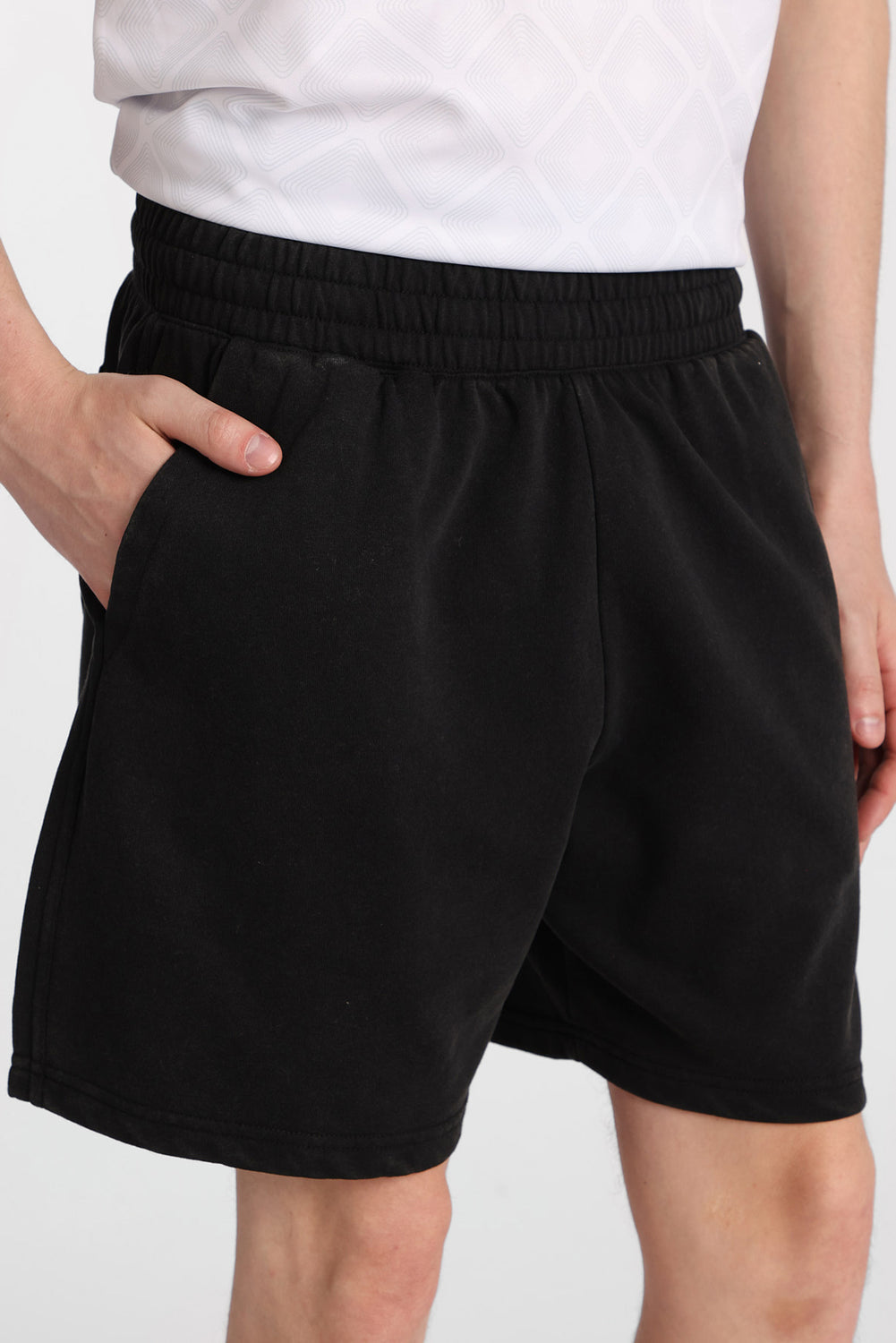 Washed Fleece Shorts Washed Fleece Shorts
