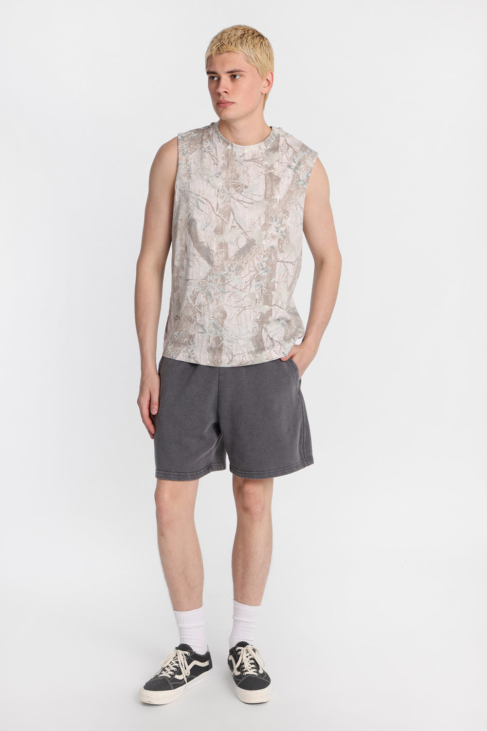 Washed Fleece Shorts Washed Fleece Shorts