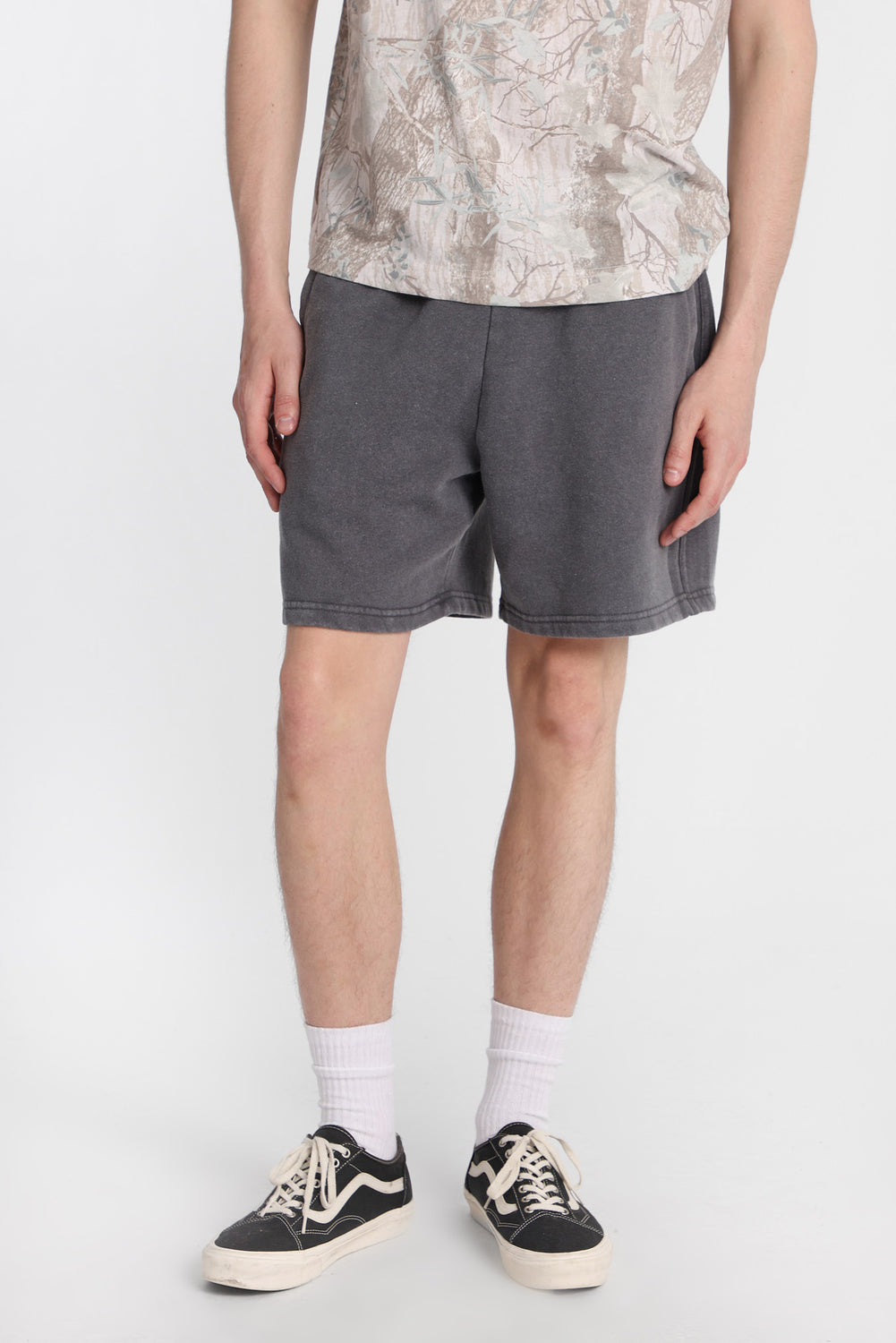 Washed Fleece Shorts Washed Fleece Shorts