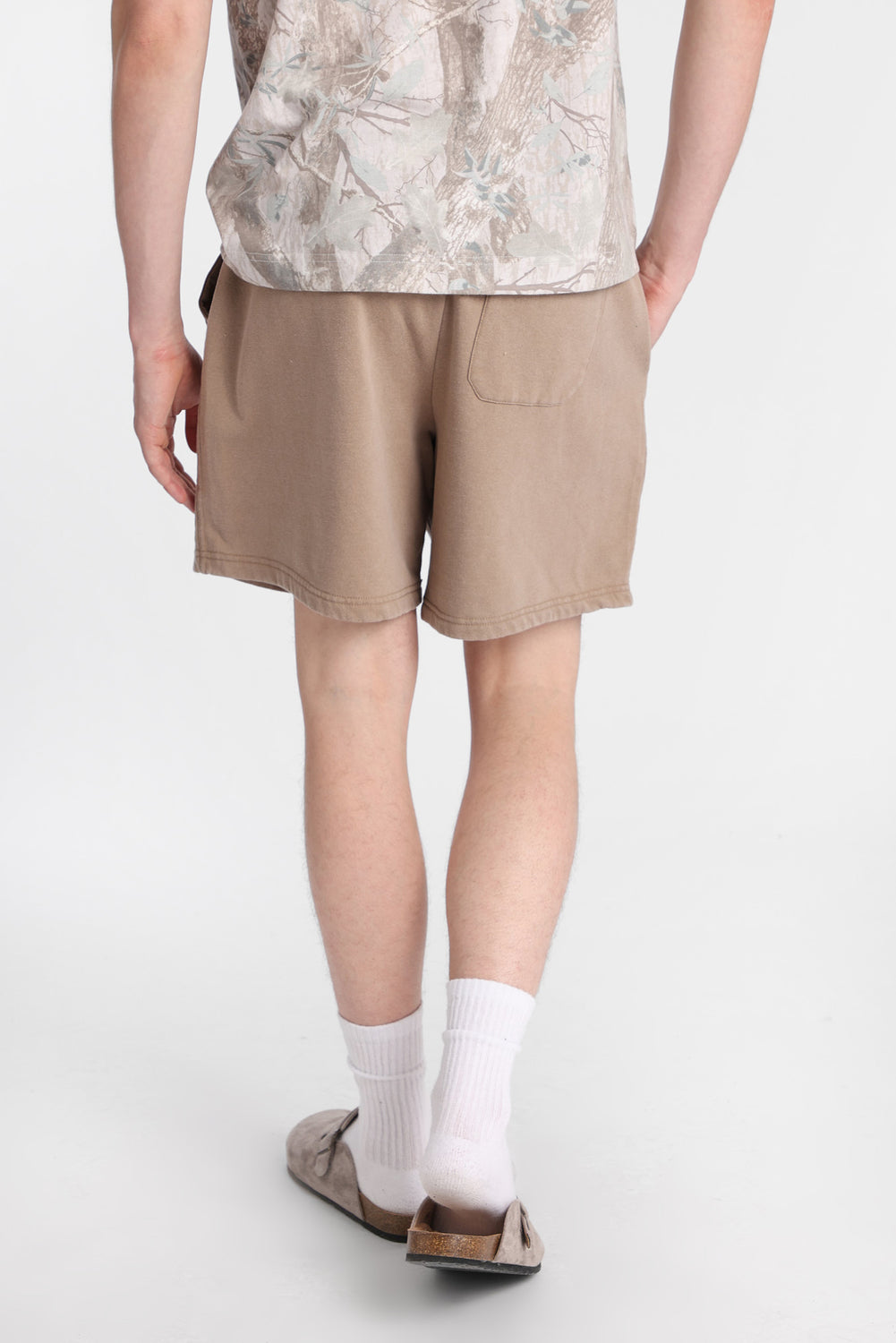 Washed Fleece Shorts Washed Fleece Shorts