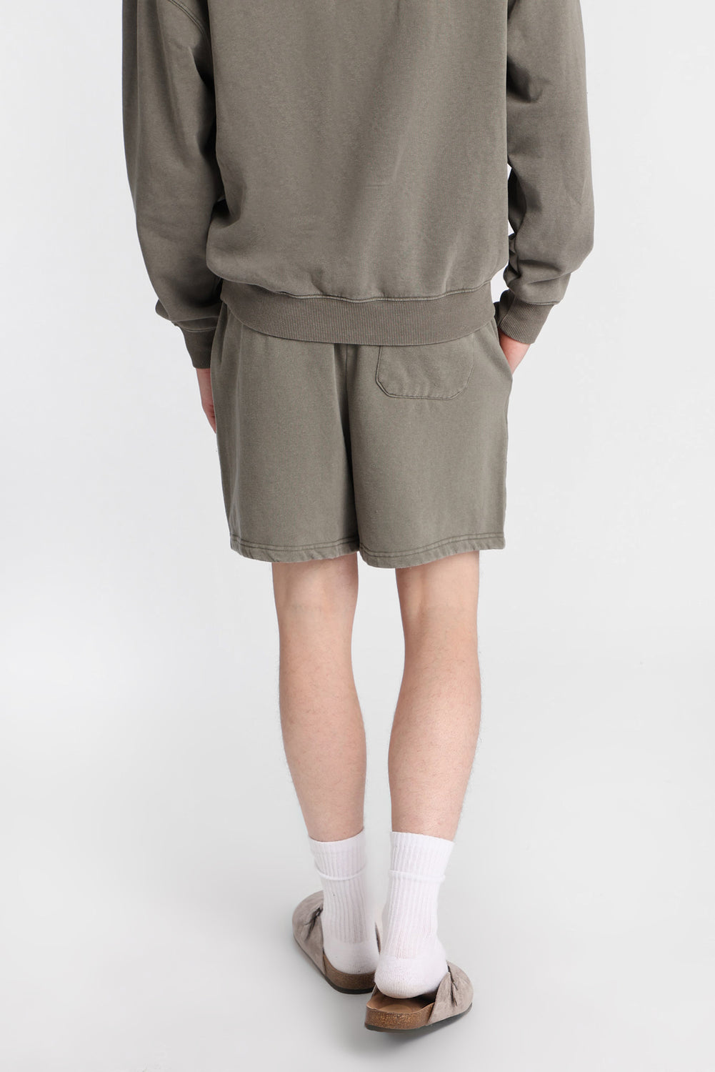 Washed Fleece Shorts Washed Fleece Shorts