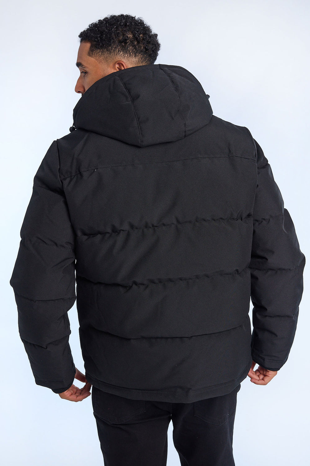 Veste matelassée à capuchon homme Veste matelassée à capuchon homme