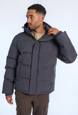 Mens Hooded Puffer Jacket