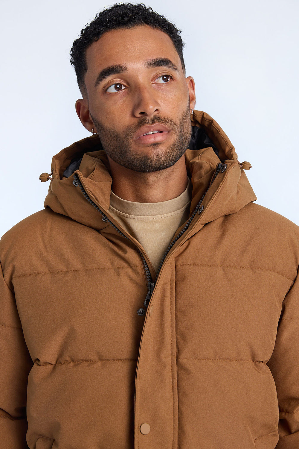 Mens Hooded Puffer Jacket Mens Hooded Puffer Jacket