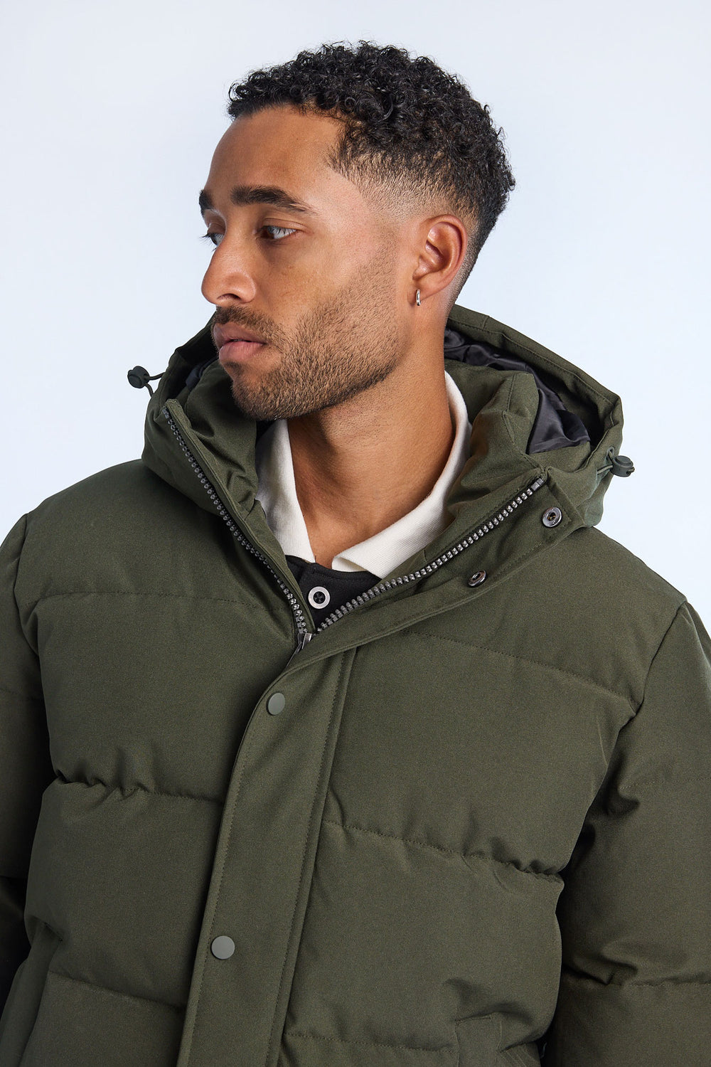 Mens Hooded Puffer Jacket Mens Hooded Puffer Jacket