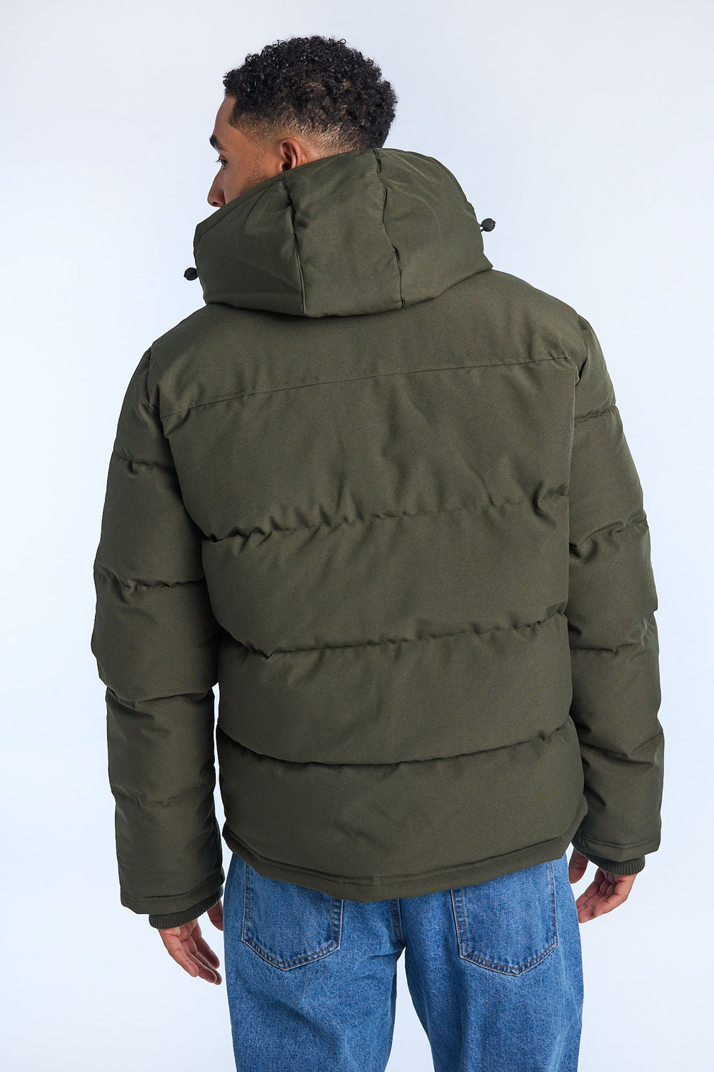 Mens Hooded Puffer Jacket Mens Hooded Puffer Jacket
