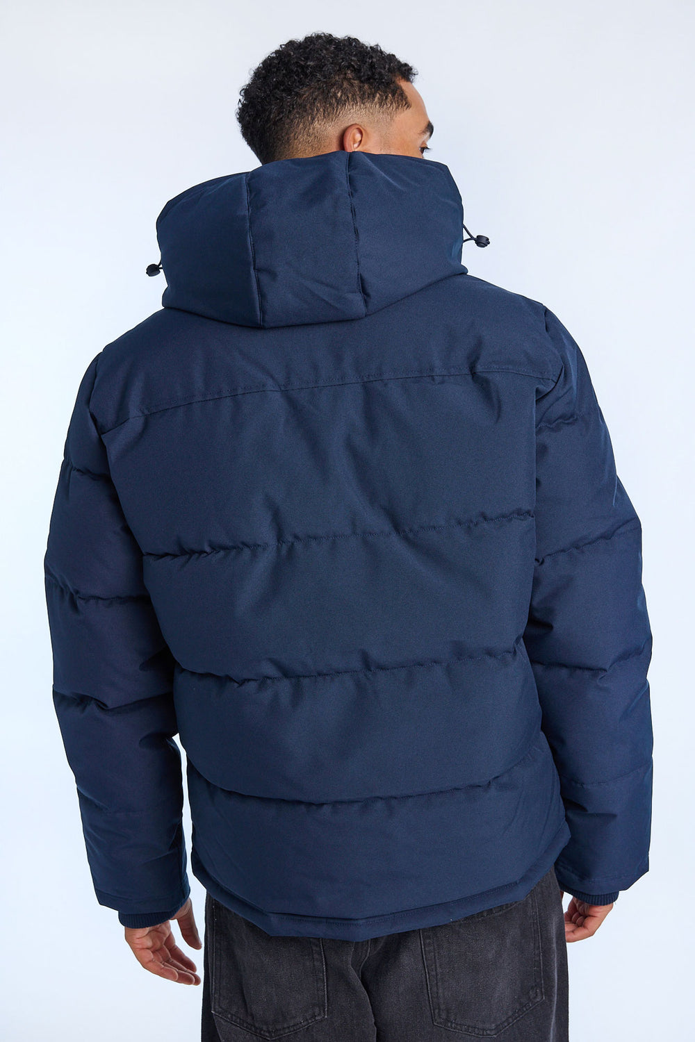 Mens Hooded Puffer Jacket Mens Hooded Puffer Jacket