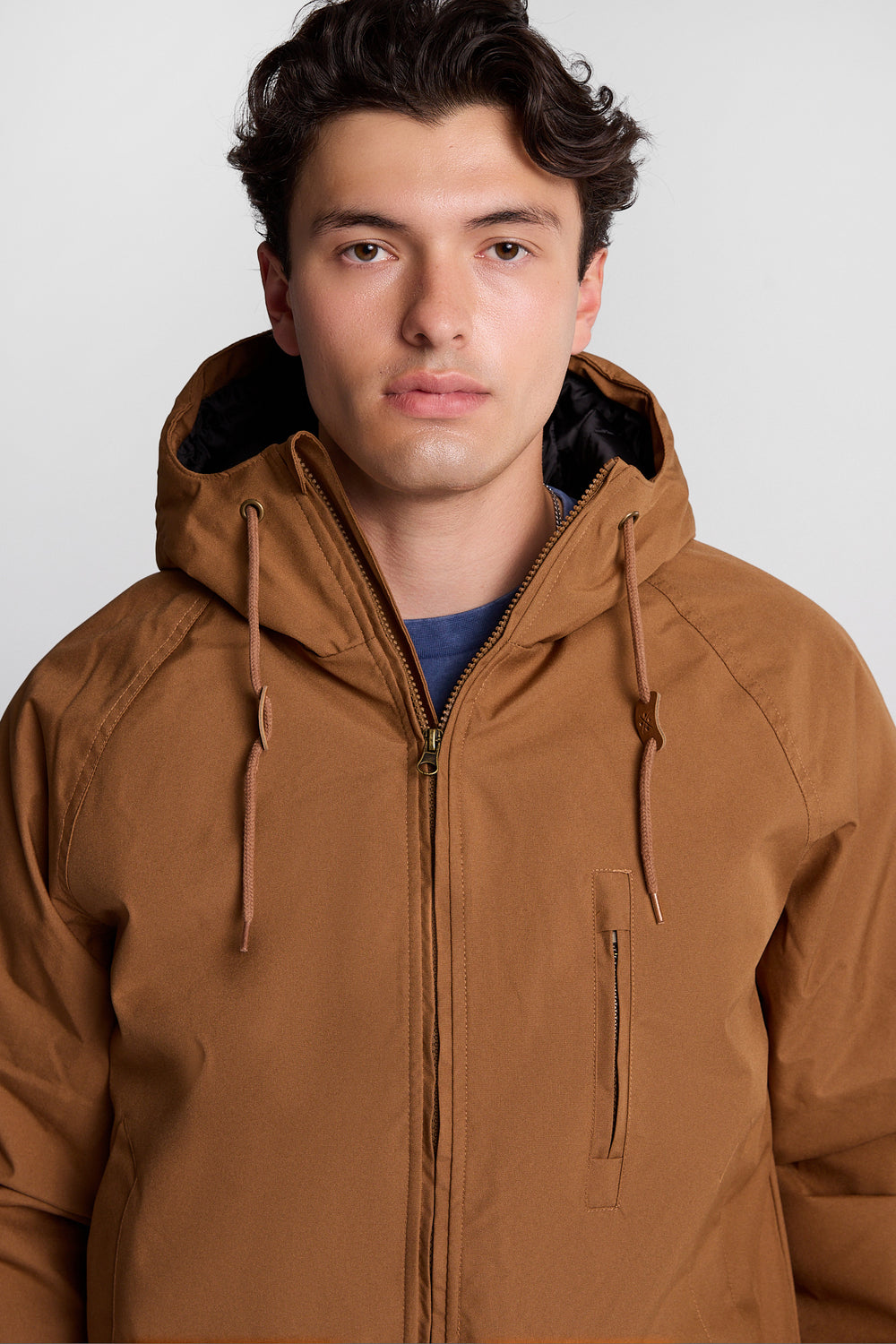 North Western Hooded Raglan Bomber Jacket North Western Hooded Raglan Bomber Jacket