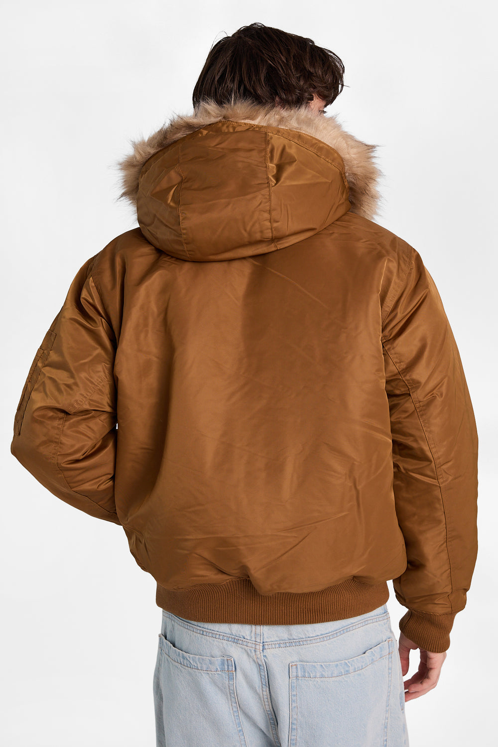North Western Hooded Bomber Jacket North Western Hooded Bomber Jacket