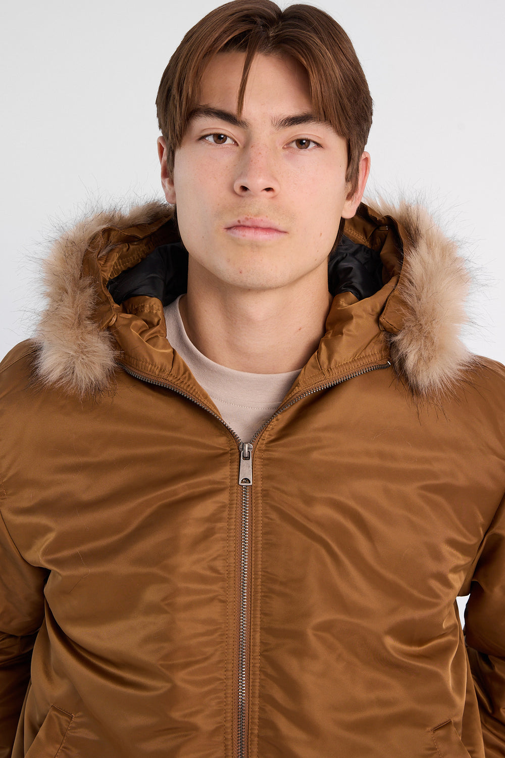 North Western Hooded Bomber Jacket North Western Hooded Bomber Jacket
