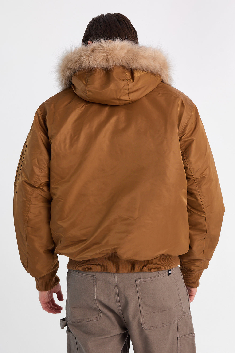 North Western Hooded Bomber Jacket North Western Hooded Bomber Jacket