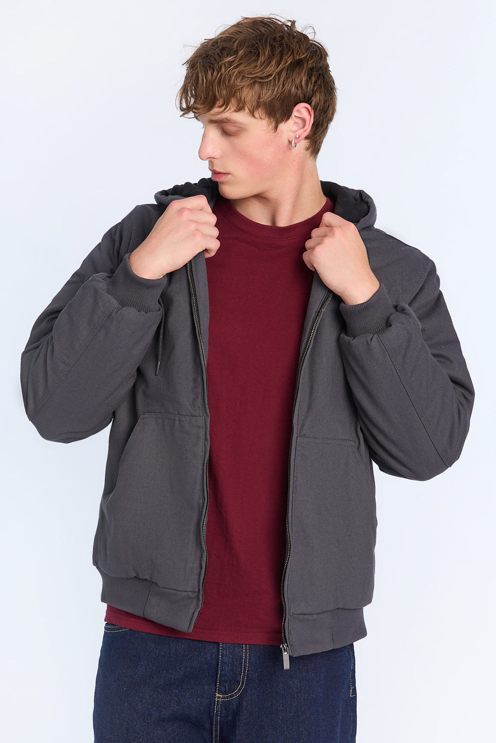 Mens Canvas Workwear Jacket Mens Canvas Workwear Jacket
