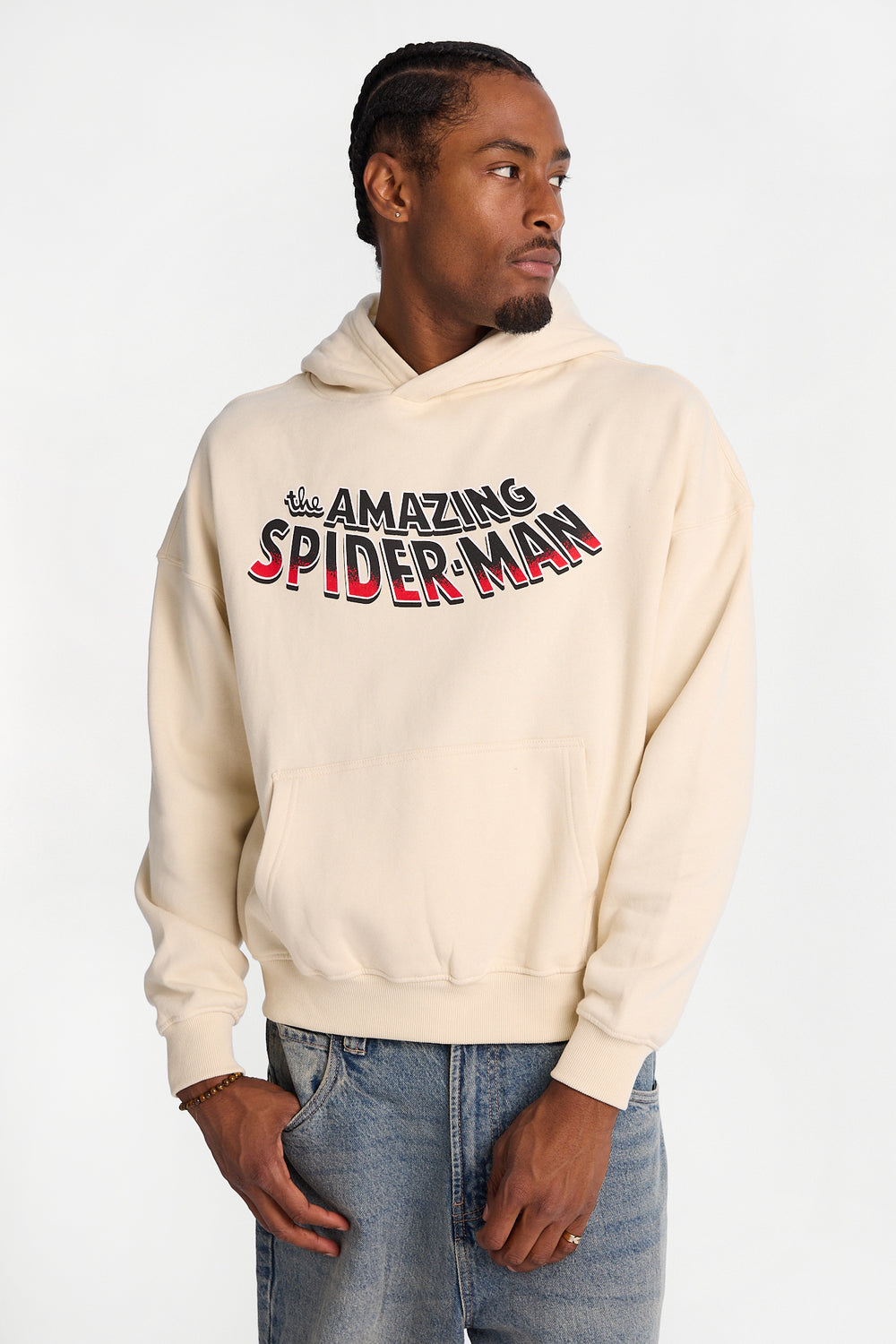 The Amazing Spider-Man Graphic Boxy Hoodie The Amazing Spider-Man Graphic Boxy Hoodie