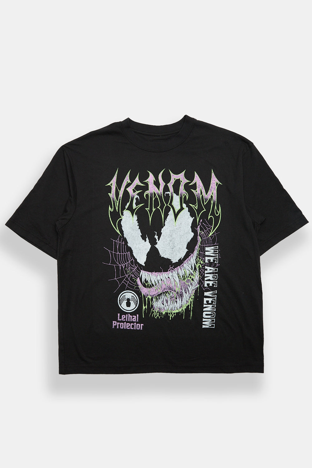 T-shirt surdimensionné imprimé We Are Venom Lethal Protector T-shirt surdimensionné imprimé We Are Venom Lethal Protector