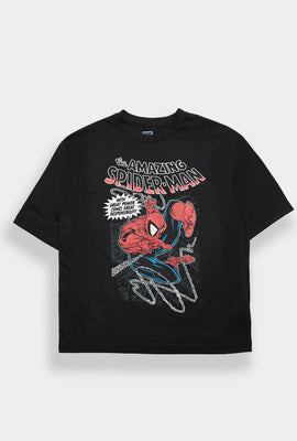 T-shirt surdimensionné imprimé The Amazing Spider-Man