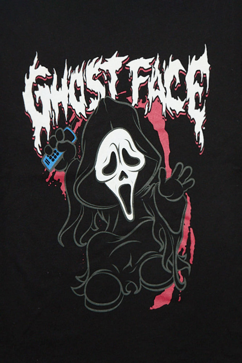 Chibi Ghostface Graphic Oversized T-Shirt Chibi Ghostface Graphic Oversized T-Shirt