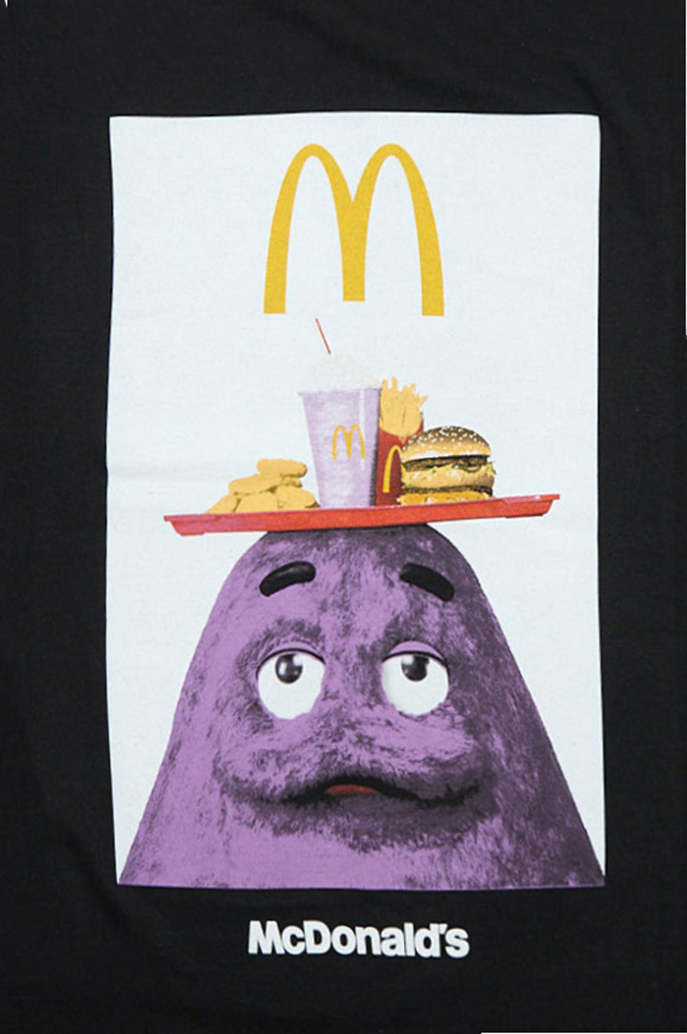 McDonald's Grimace Food Tray Graphic Tee McDonald's Grimace Food Tray Graphic Tee