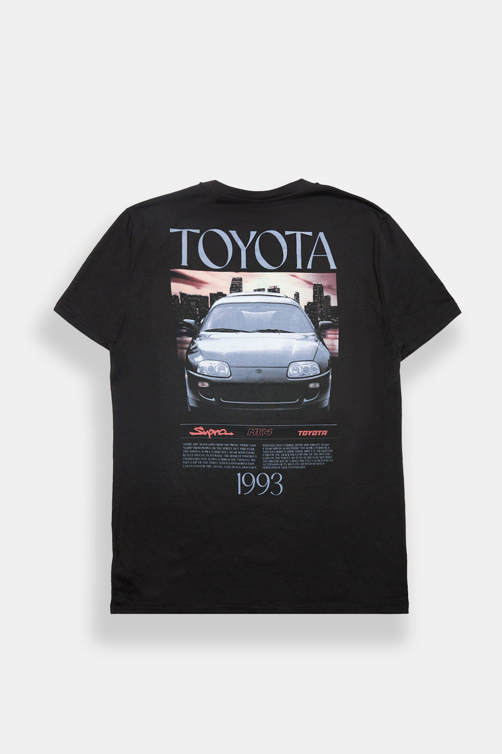 T-shirt imprimé Toyota 1993 Supra T-shirt imprimé Toyota 1993 Supra