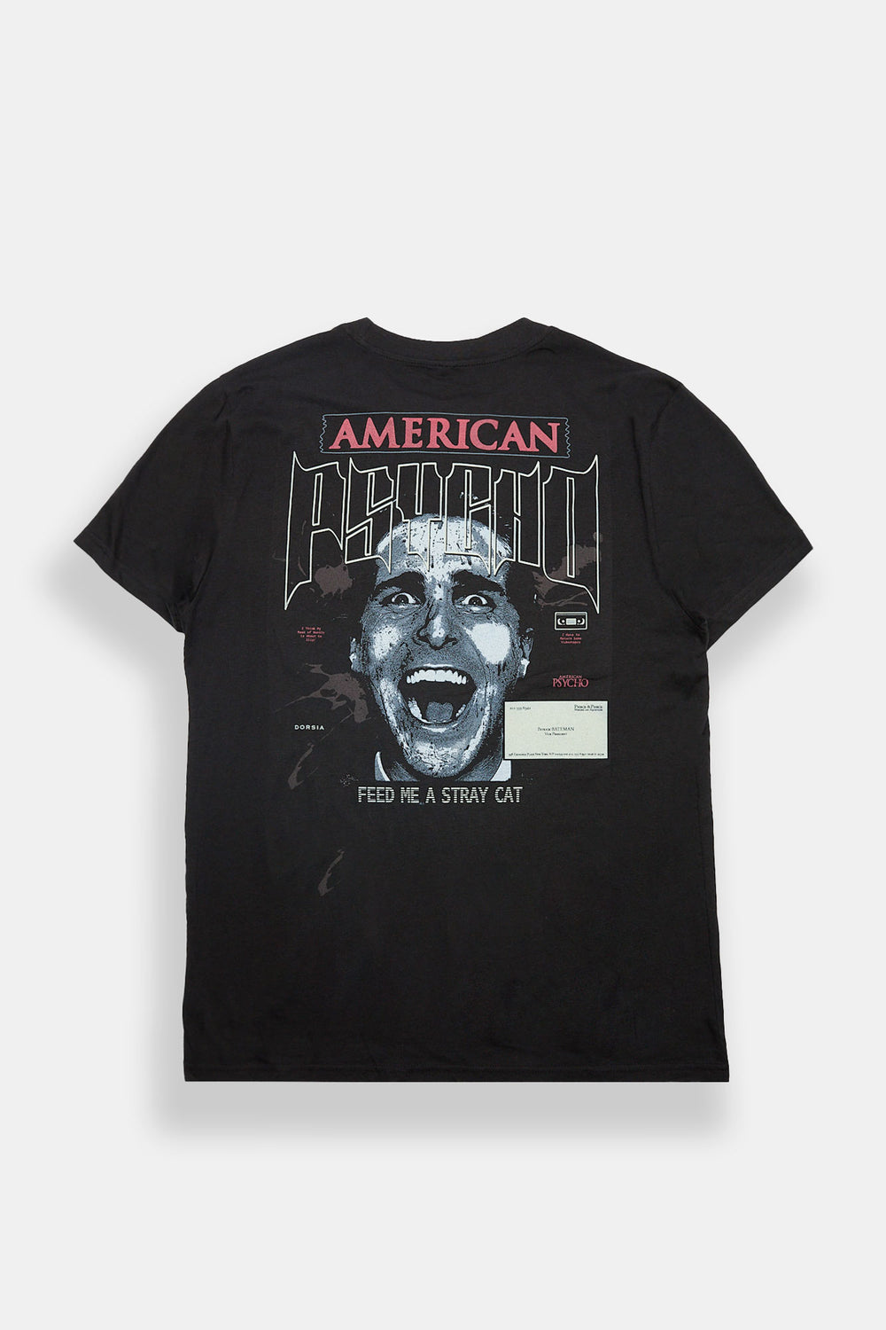 T-shirt classique imprimé American Psycho T-shirt classique imprimé American Psycho
